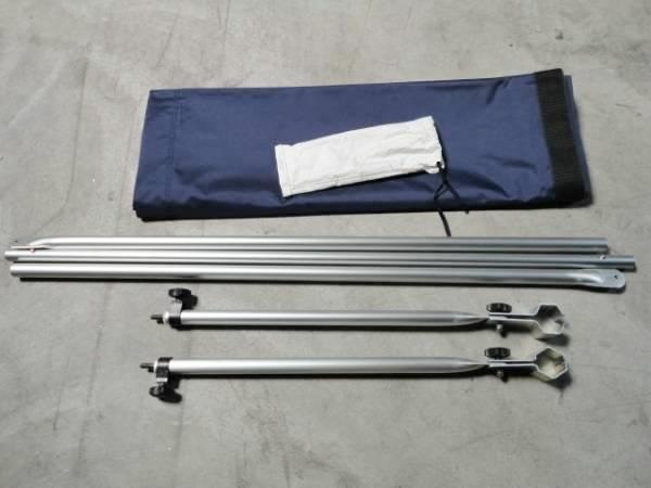 Vordach 3m - Regenschutz & Sonnenschutz - HEBU-Tent Faltzelt PRO grün – Bild 2