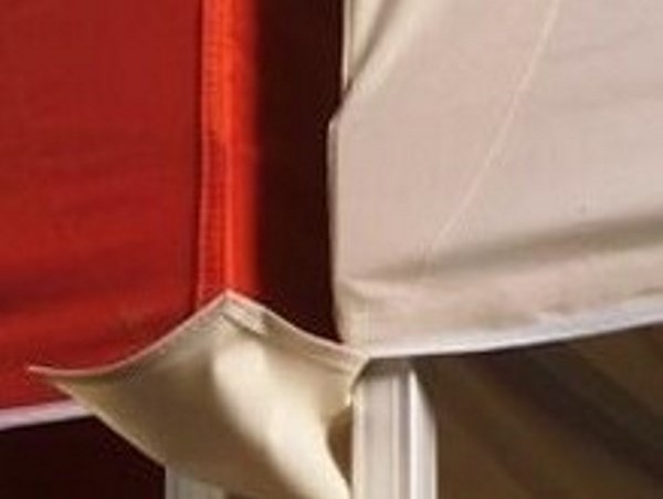 Dachrinne / Regenrinne zu HEBU-Tent Faltzelt 6m grün