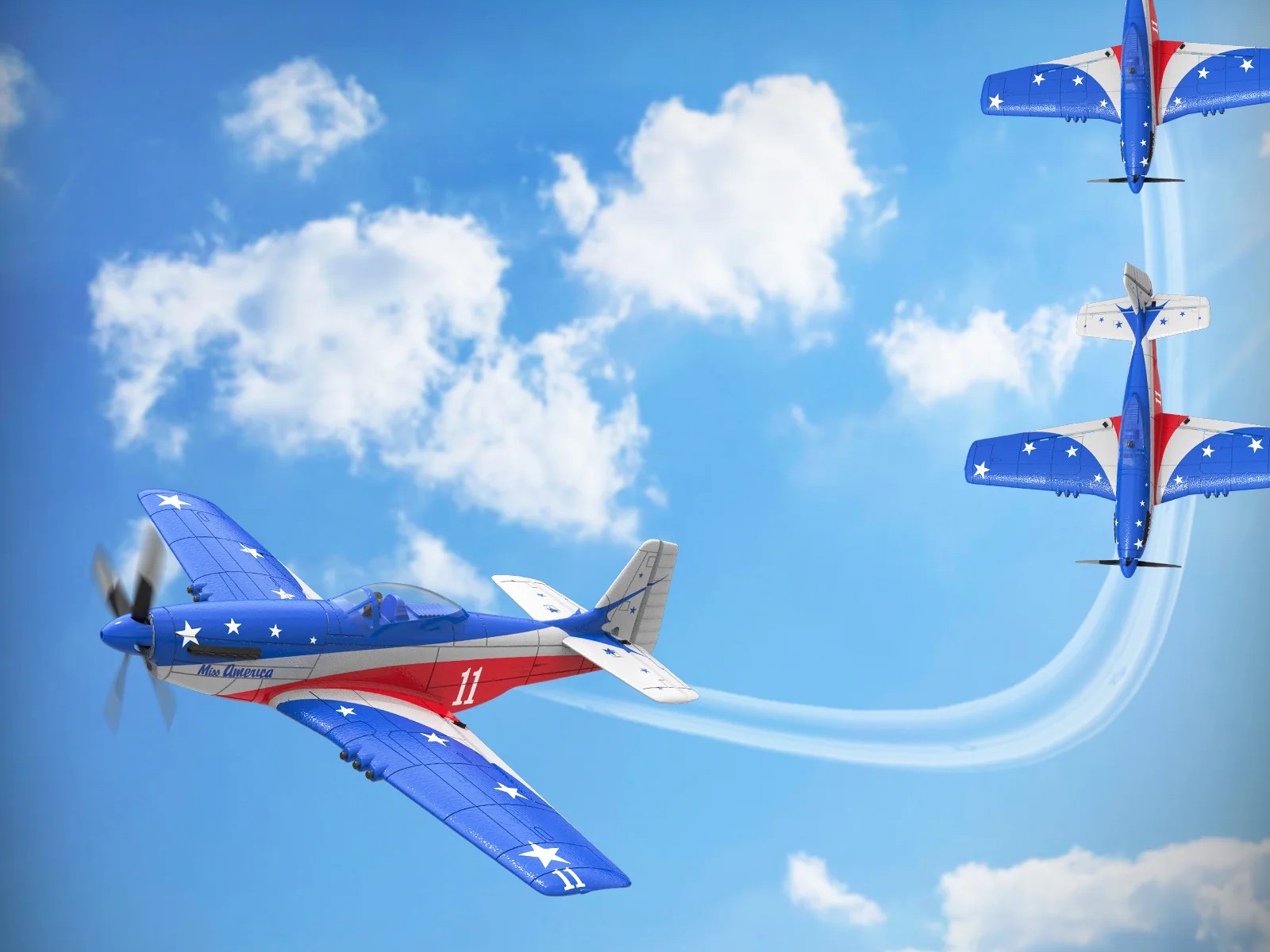 航空機・ヘリコプター R/C PLANE KIT Super Mustang Miss America 航空機・ヘリコプター R/C PLANE KIT Super Mustang Miss