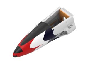 Rumpf-Spitze / Nase zu Turbo T-33 - Thunderbird, Spw 2018mm, HSDJETS