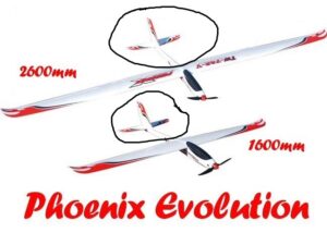 Leitwerk Set, Höhe / Seite 742502 zu Phoenix Evolution TW742-5 von Volantex