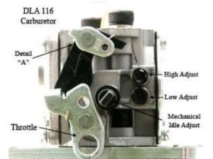 Vergaser Walbro WJ71 - 311 zu DLA116