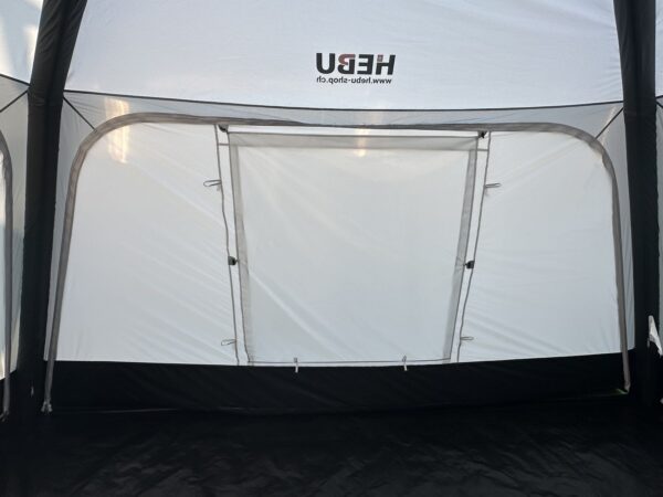 Seitenwand mit Fenster zu Air Shelter 400 FLEX - mit Reissverschluss System – Bild 2