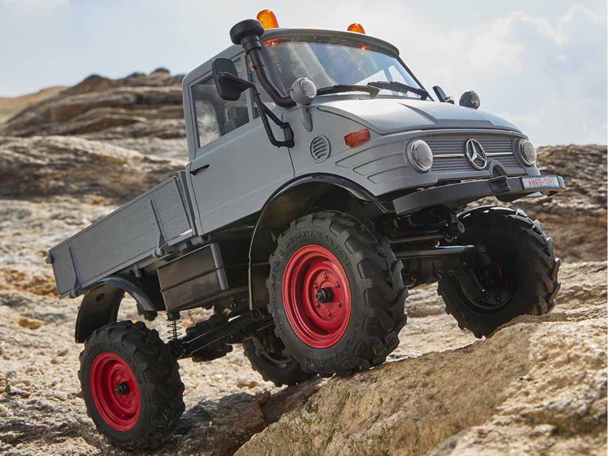 FMS Mercedes Benz FXC24 Unimog 421 - Scaler - 1:24, RTR-Set – Bild 4