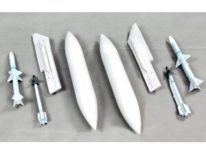 Tank-/ und Raketen-Set zu F-15 Eagle, Spw 965mm, Freewing