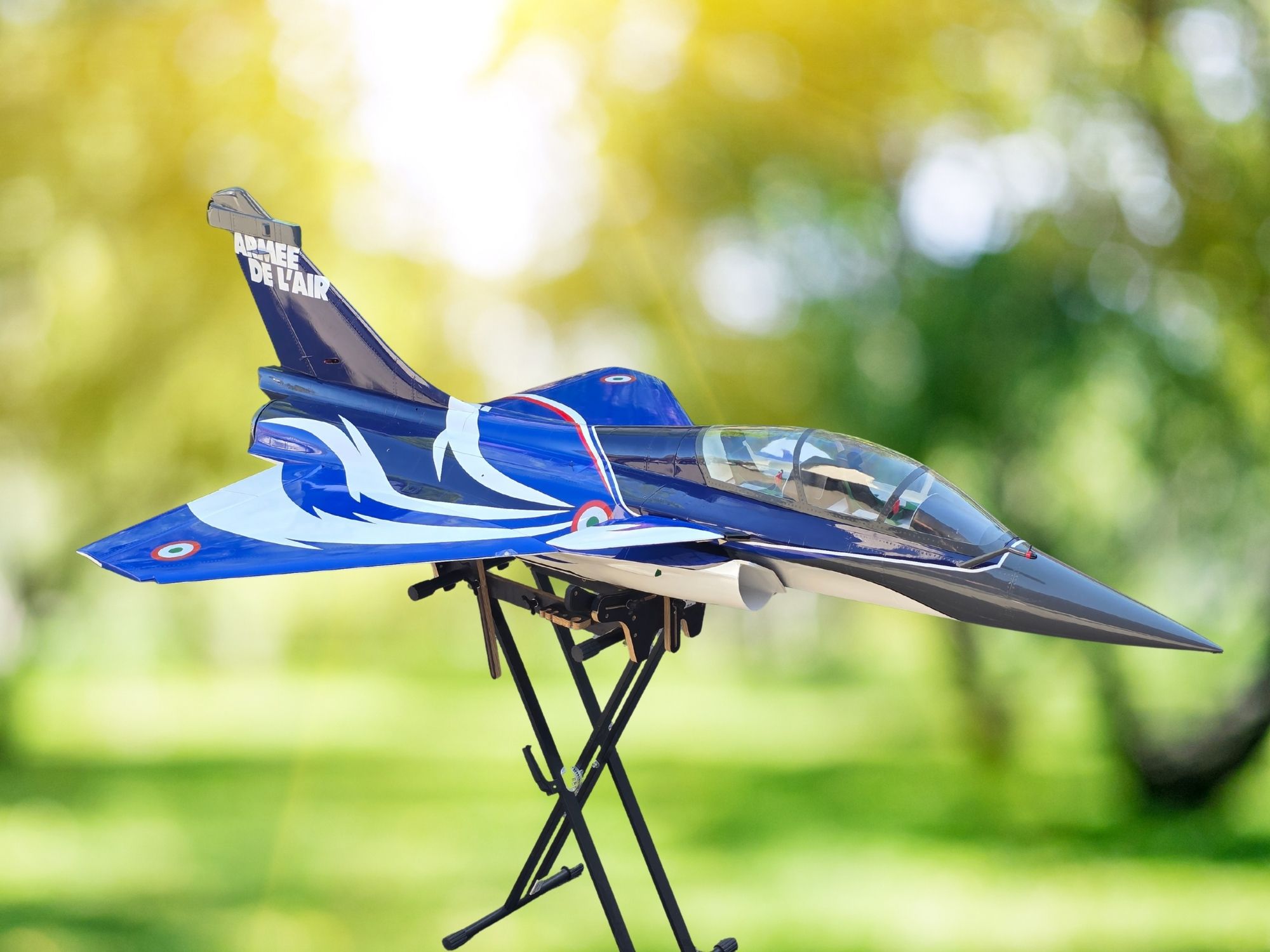 Full Composite Rafale - Blue, Spw 1650mm - Ready for Turbine - AF-Models – Bild 2