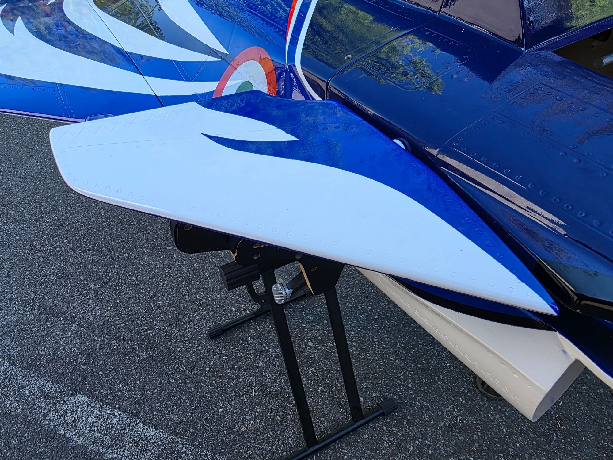 Full Composite Rafale - Blue, Spw 1650mm - Ready for Turbine - AF-Models – Bild 4