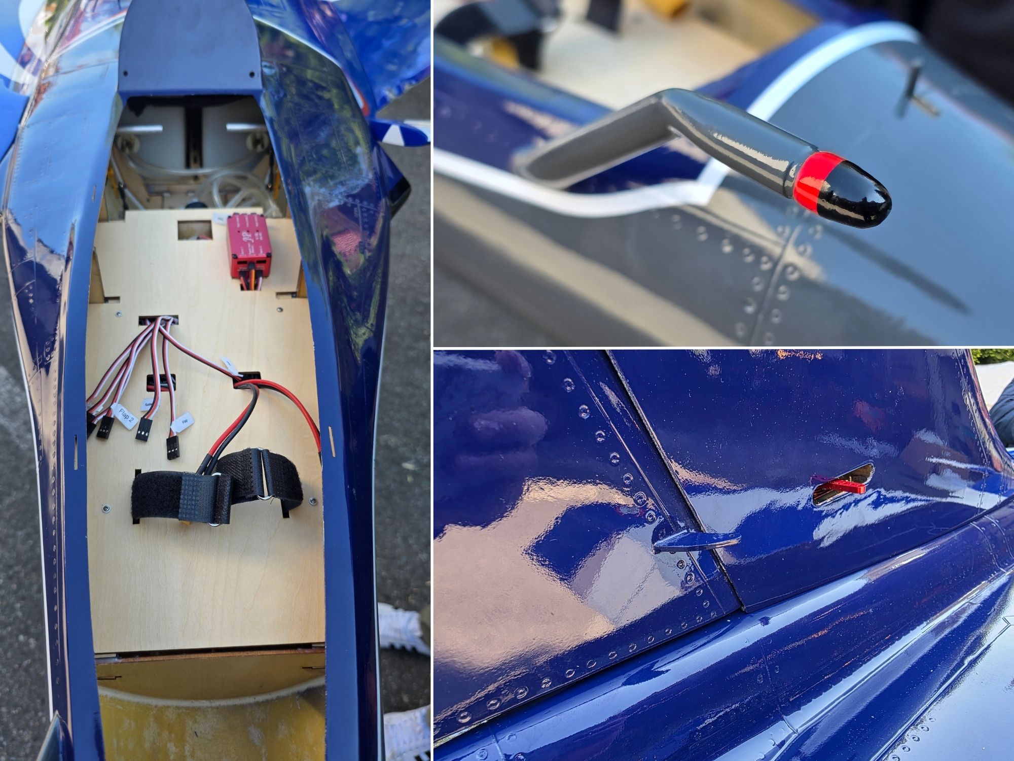 Full Composite Rafale - Blue, Spw 1650mm - Ready for Turbine - AF-Models – Bild 6