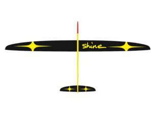 Voll GFK Segelflugmodell - Shine - Spw 2999mm von RCRCM
