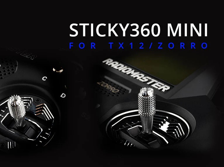 RadioMaster Sticky360 Gimbal Stick Ends M3 - AG01 Mini – Bild 3