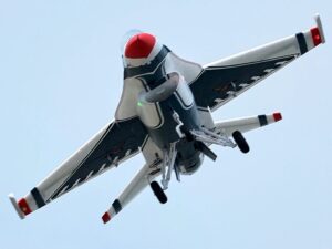 FMS EDF Jet 64mm - F-16 - Blue Thunderbird - 710mm, PNP-Set - FMS146PBT