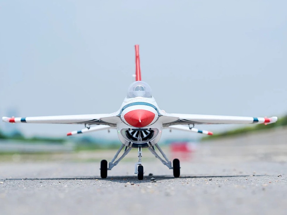 FMS EDF Jet 64mm - F-16 - Blue Thunderbird - 710mm, PNP-Set - FMS146PBT – Bild 3