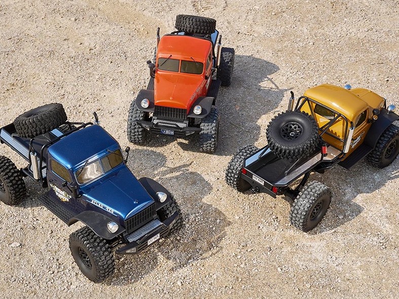 FMS Rochobby Atlas 4x4 - Mud Master Off-Road Truck - 1:10 - A-RTR - ROC11036RSBU – Bild 6