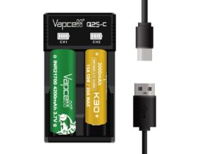 Vapcell Type-C Smart Ladegerät Q2S-C - Li-Ion