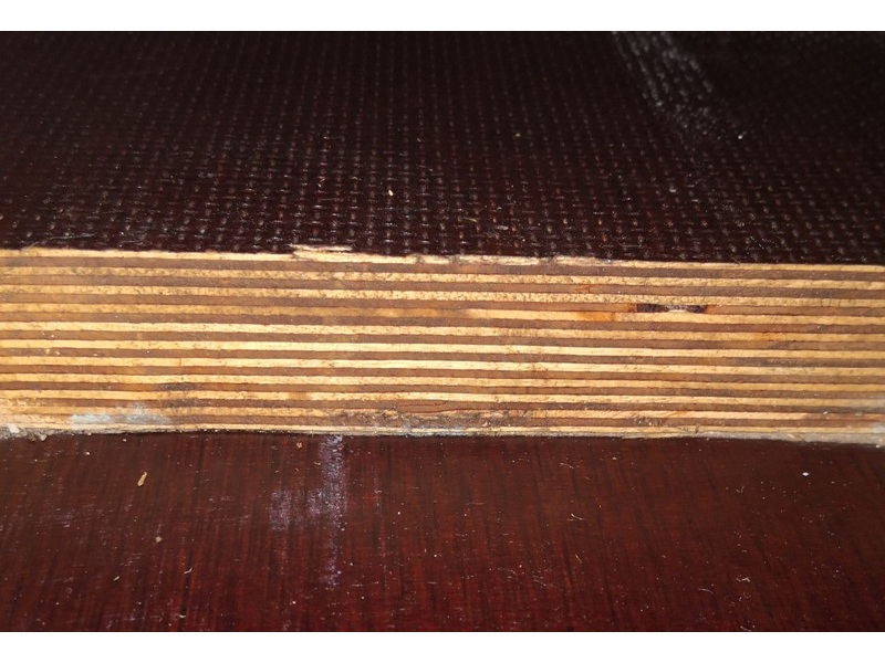 LKW-Siebdruckplatten Birke 133.5x240cm, Dicke 30mm mit Nut, Occasion – Bild 5