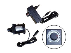 Wasserpumpe 12V Förderhohe 5m  18W mit Timer für Hydroponik-Turm