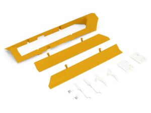 Bug-Fahrwerksklappen zu Avanti S V2 - gelb, Spw 1236mm, Freewing FJ21215091