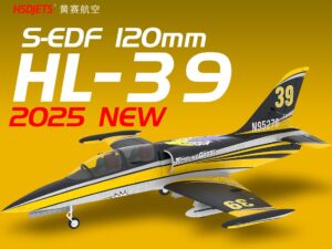 HL-39 Albatros Tumbling Goose, 120mm EDF Jet, Spw 1665mm, 12S - PNP HSDJets