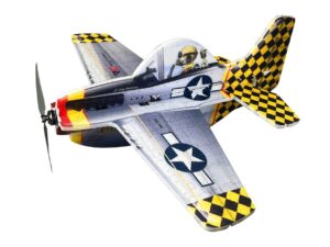 Cartoon Warbird Mustang P-51, Spw 560mm, KIT-Version aus EPP von RC-Factory