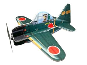 Cartoon Warbird Zero Fighter, Spw 560mm, KIT-Version aus EPP von RC-Factory