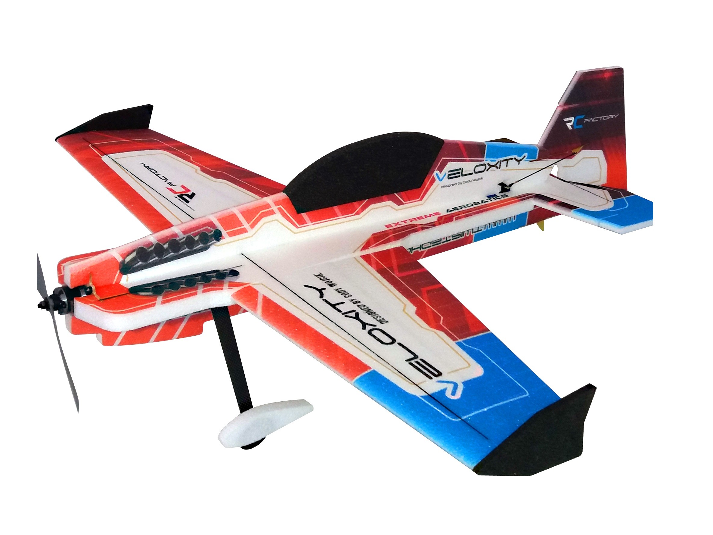 Veloxity Shock Flyer V2, Spw 1070mm, KIT-Version aus EPP von RC-Factory
