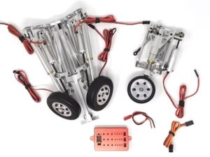 Einziehfahrwerk, komplett mit Bremse zu F-16 1/8 von T-One und anderen