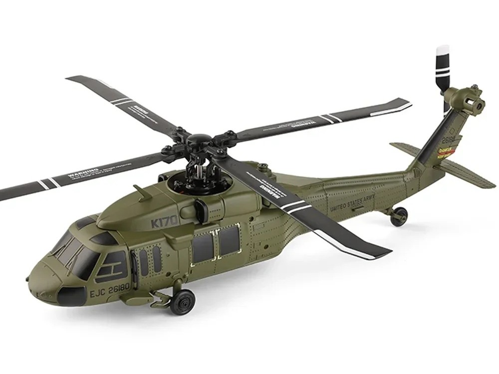 WLToys Helikopter K170 Black Hawk UH-60L - RTF-Set mit Gyro – Bild 2