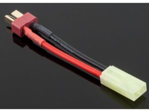 Adapterkabel Mini-Tamiya-Buchse auf T-Plug-Stecker 6.5cm lang