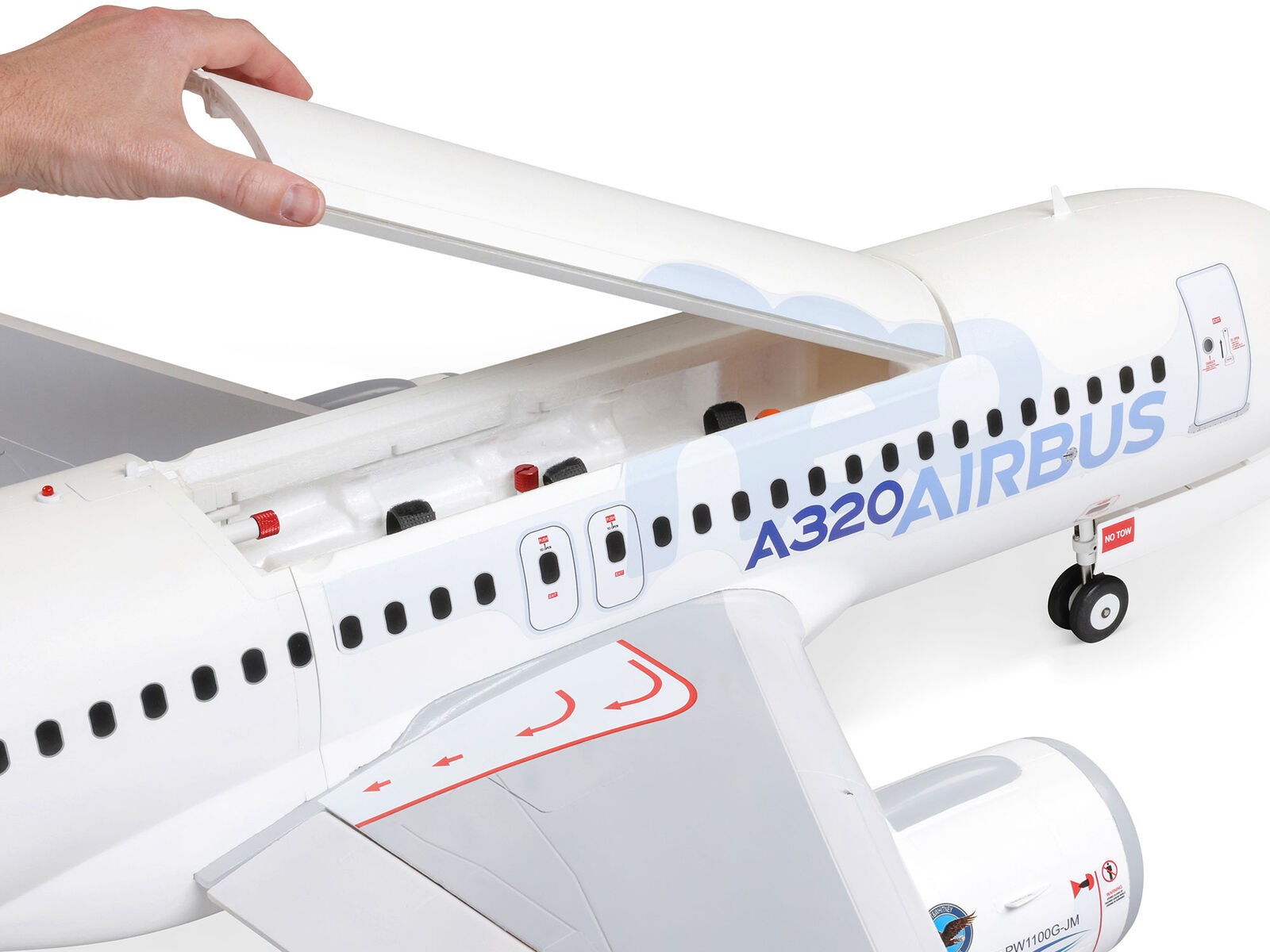 E-flite Airbus A320neo Twin 64mm, Spw 1521mm, PNP-Set - EFL-1492 – Bild 5