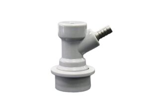 Ball-Lock Anschluss Trennkupplung Barb (Grau - Gas / NC-CO2)