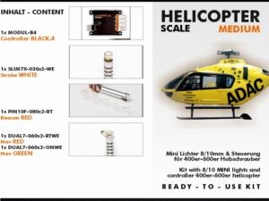 uniLIGHT HELISCALE-Medium Beleuchtungsset