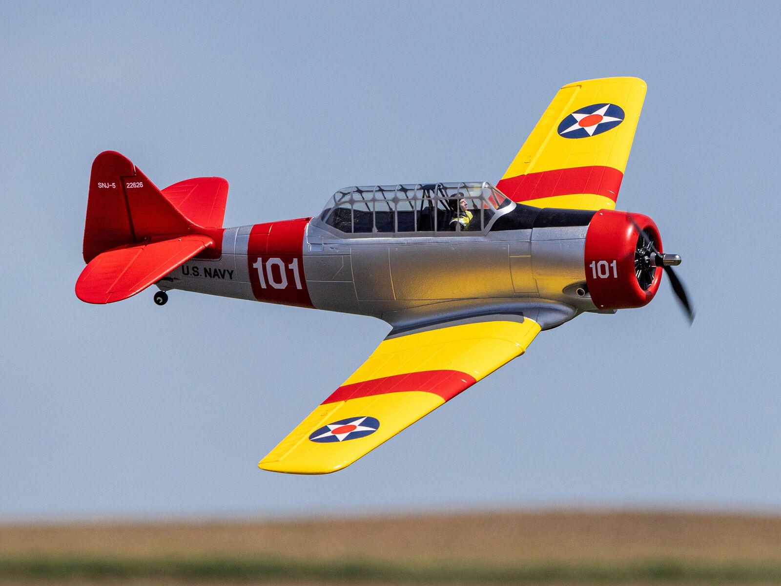 E-flite SNJ-5 / AT-6 Texan 1.5m, Spw 1500mm, PNP-Set - EFL08775 – Bild 3