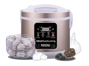 Automatik Fermenter Schwarzer Knoblauch Black Garlic 6L