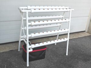 Hydroponik System NFT mit 72 Pflanzplätzen - Set inkl. Pumpe, Timer und Tank