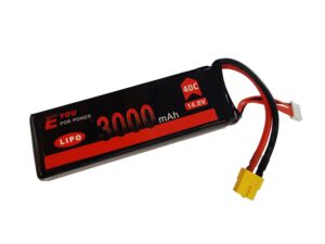EYOU - LiPo Akku 4S / 14.8V, 3000mAh, 40C - XT60