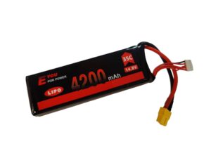 EYOU - LiPo Akku 4S / 14.8V, 4200mAh, 35C - XT60