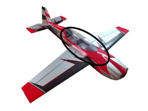 Kabinenhaube zu Extra NG-103 V1, 80-120ccm, Spw 2610mm, PILOT-RC