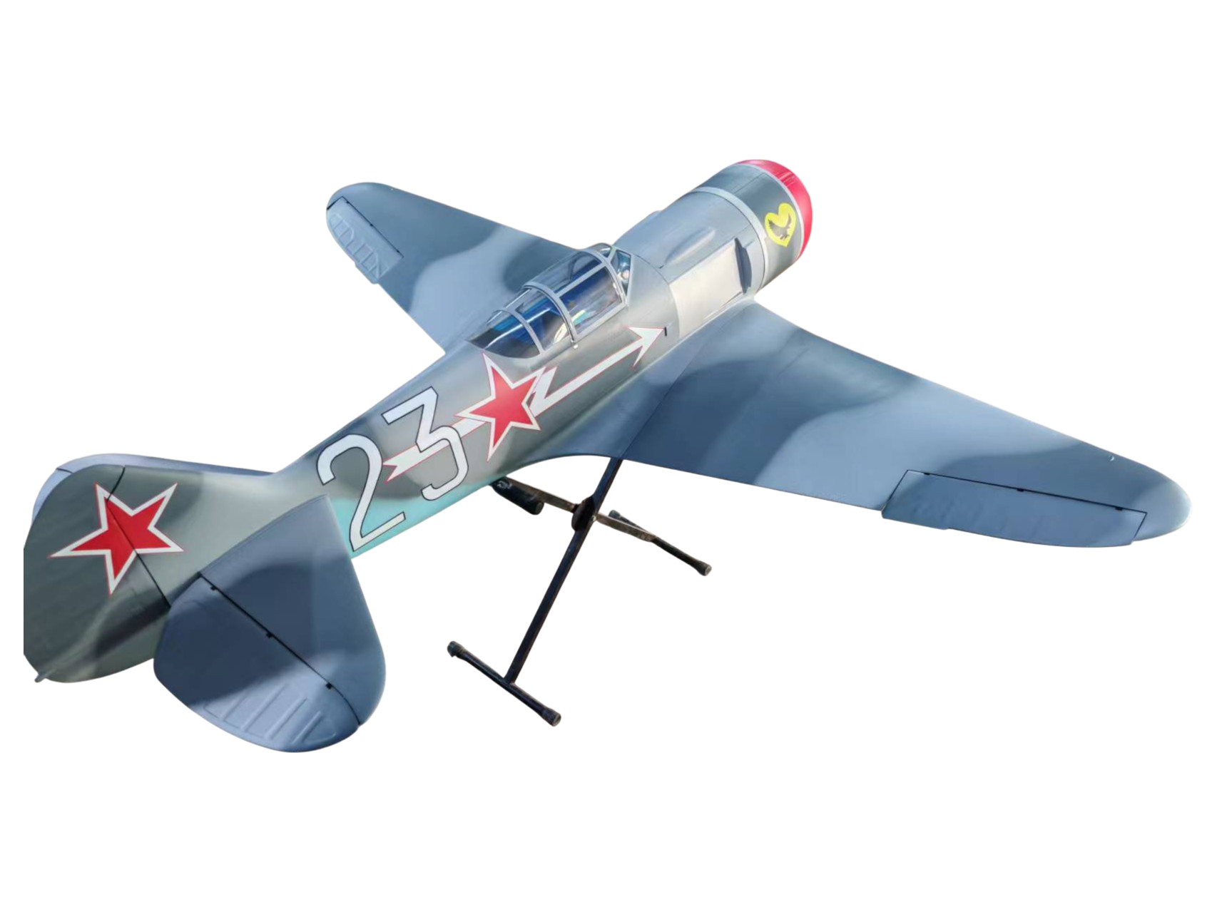 TopRC Model LA-7 Lawotschkin, Full Composite, Spw 2463mm, ARF-Set – Bild 3