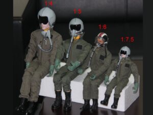 Skymaster Pilotenpuppe / Pilotenfigur 1:6 - Full Body