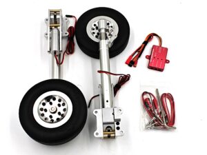 Einziehfahrwerk mit Heckfahrwerk zu Curtiss P-40, Spw 2280mm, CYModel