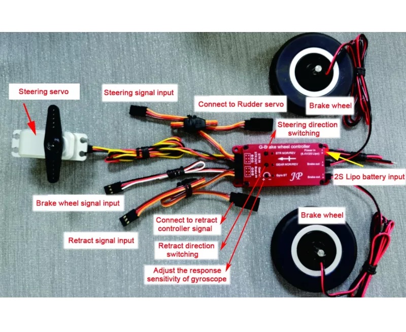 G-Brake Bremskontroller - Magnetic Brake Controller JP-Hobby – Bild 4