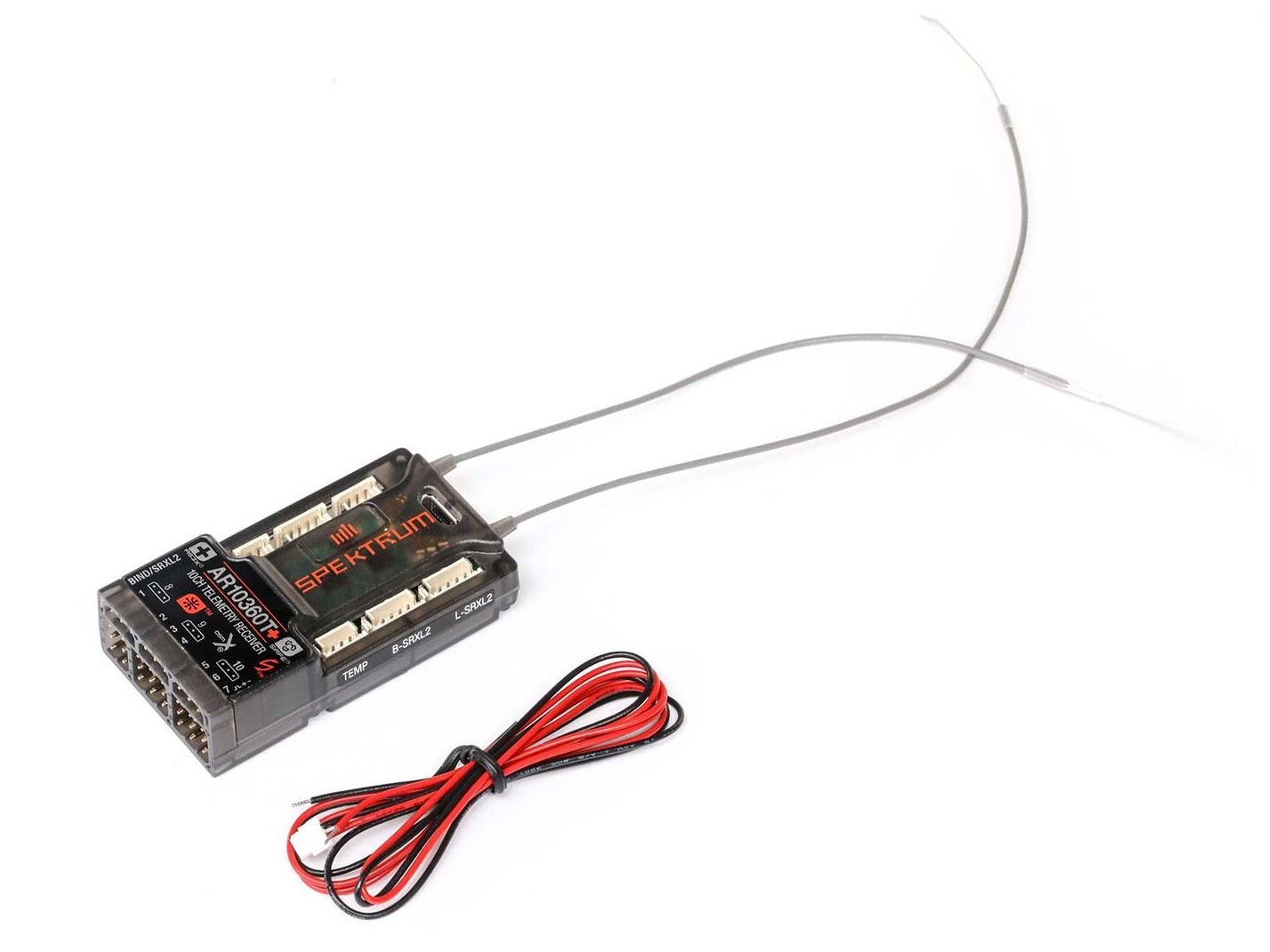 Spektrum AR10360T+ DSMX - 10-Kanal Empfänger mit Telemetrie - SPM-1034 – Bild 4