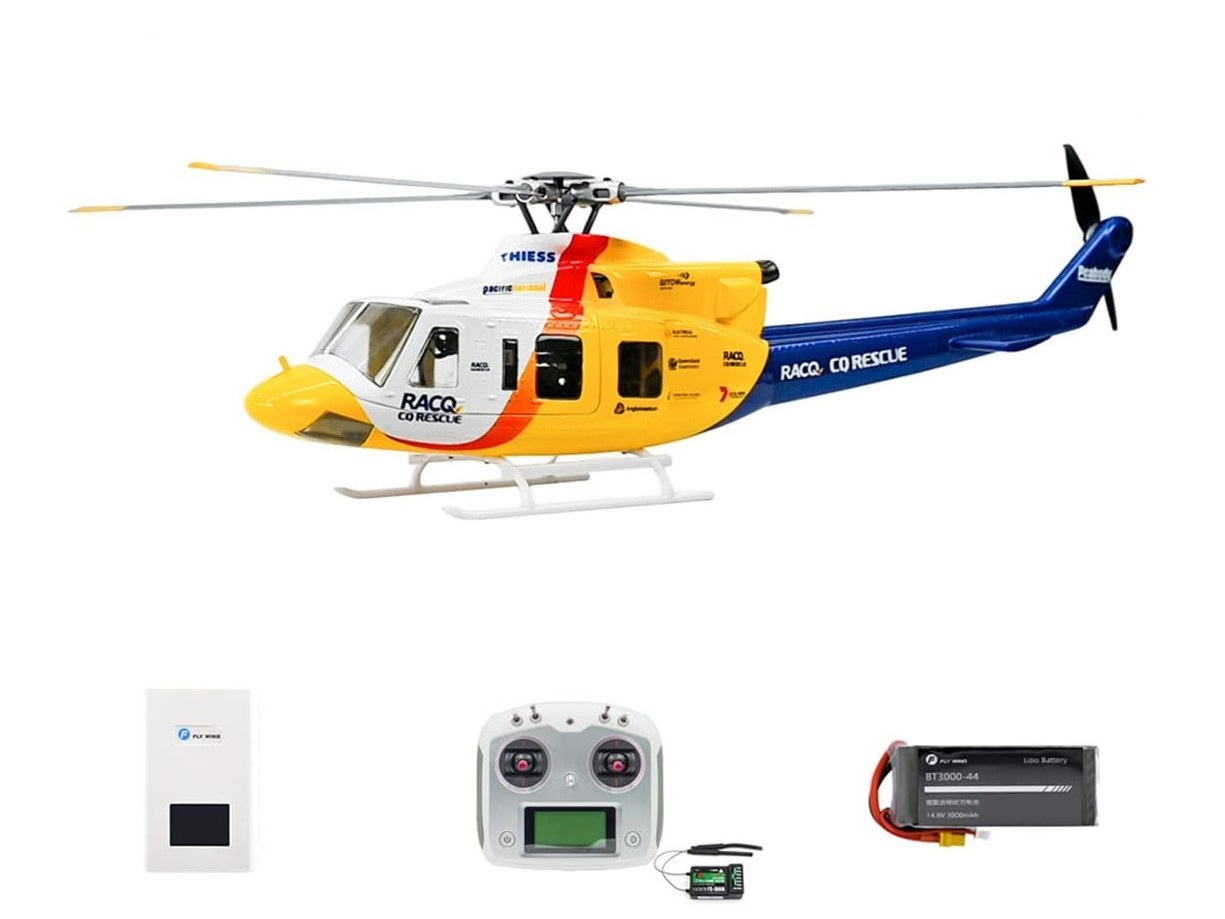 FLY WING Bell 412 V4 - Smart Scale Helikopter - GPS RTF-Set