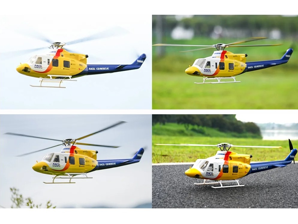 FLY WING Bell 412 V4 - Smart Scale Helikopter - GPS RTF-Set – Bild 6