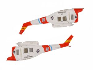 Rumpfverkleidung zu Scale Helicopter Coast Guard UH-1D Huey