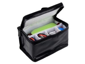 LiPo Safety-Bag / Box - Schutztasche für 8 LiPos - 155x115x90 mm