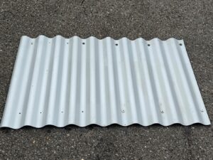 Aluminium-Wellblech beschichtet 110x70cm 30 Stück