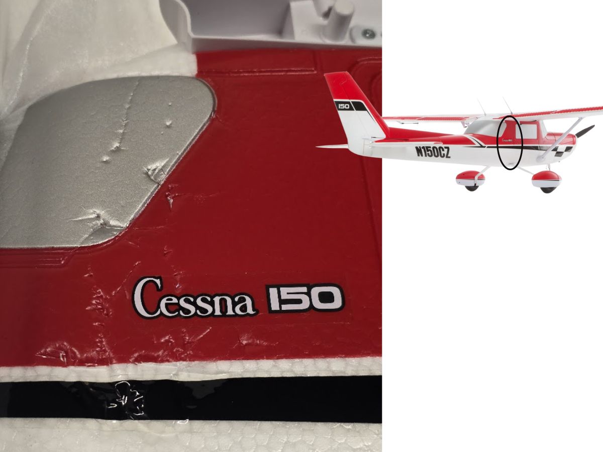 Leicht beschädigt, E-flite Carbon-Z Cessna 150, Spw 2125mm, PNP-Set - EFL1475 – Bild 6