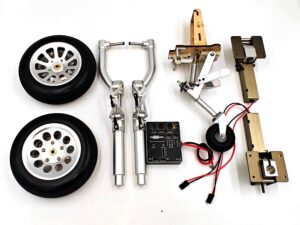TopRC Model Einziehfahrwerk zu Mustang P-51, Spw 2260mm