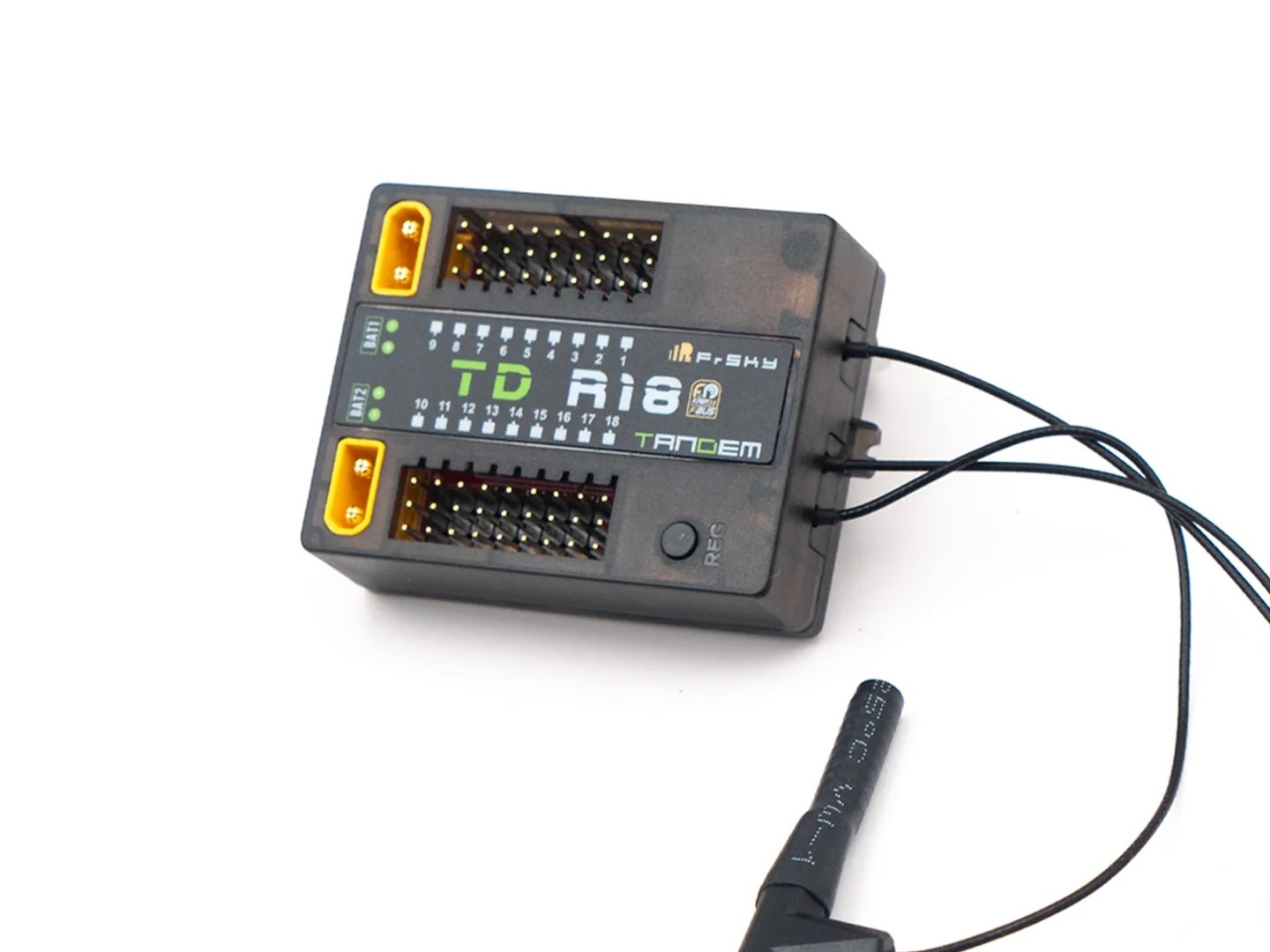 FrSky TD-R18 V2 Tandem Empfänger / 2.4GHz und 868MHz